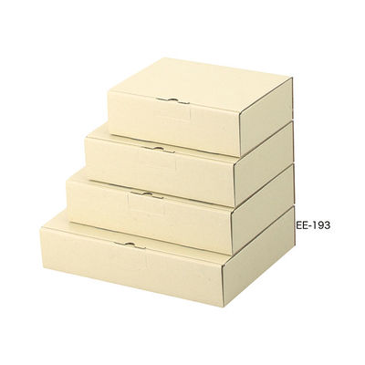 ヤマニパッケージ EE-193 宅送用ギフト箱 6cm 100枚(25×4) 1ケース(100枚入(25枚×4袋))（直送品）