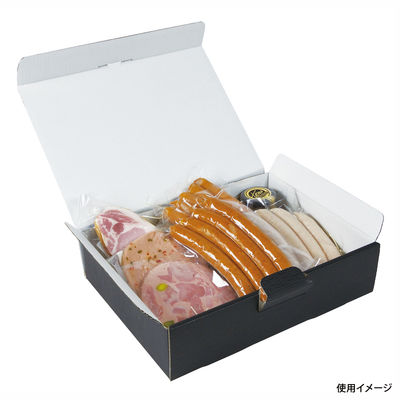 ヤマニパッケージ NK-440 肉木目宅配箱 小 100枚(50×2) 1ケース(100枚入(50枚×2袋))（直送品）