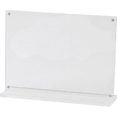 スマイル アクリルT型マグネットサインホルダーA6横 749003 1セット(3個)（直送品）