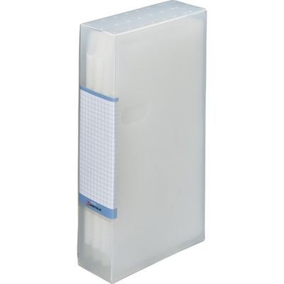 ジョインテックス CDファイル72枚収納 透明 A413J-C 1セット(10冊)（直送品）