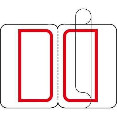 ジョインテックス インデックスラベルF付S赤10P B055J-SR-10 1セット(5箱)（直送品）