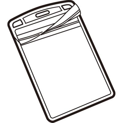 ジョインテックス 名札用替ケース Ｃ名刺型縦100枚 B077J-10　1箱（直送品）