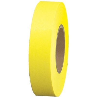 ジョインテックス 紙テープ5巻入 黄 B322J-Y 1セット(20パック)（直送品）
