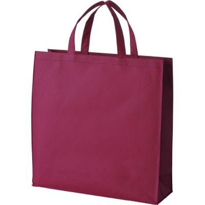 ジョインテックス 不織布手提げバッグ小10枚ワイン B450J-WN 1セット(10パック)（直送品）