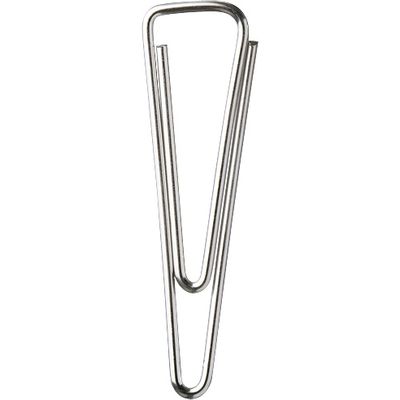 ジョインテックス V型ゼムクリップシルバー大500個入B500J-L　20箱（直送品）