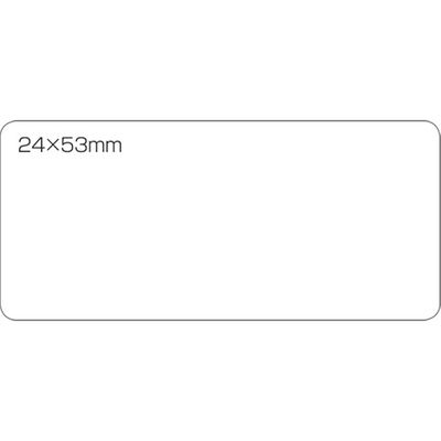ジョインテックス 白無地ラベル強粘着24×53(90片×5)B559J-5　10セット（直送品）