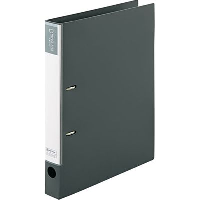 ジョインテックス 再生D型リングファイルA4S 灰 D013J-GY 1セット(20冊)（直送品）