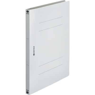 ジョインテックス PPフラットファイルA4S 灰10冊 D023J-GY　5パック（直送品）