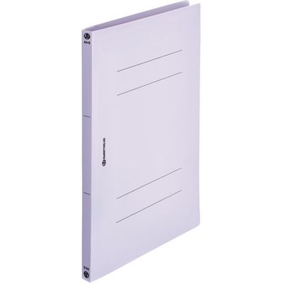 ジョインテックス PPフラットファイルA4S 紫10冊 D023J-VL 1セット(5パック)（直送品）