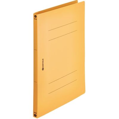 ジョインテックス PPフラットファイルA4S 黄10冊 D023J-YL　5パック（直送品）