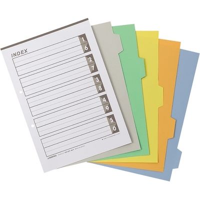 ジョインテックス インデックスA4S 5色5山 100組 D026J-5Y10 1セット(5箱)（直送品）