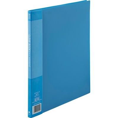 ジョインテックス クリアーブック10P A4S青10冊 D046J-10BL 1セット(5箱)（直送品）