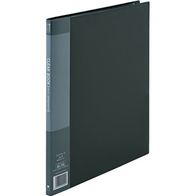 ジョインテックス クリアーブック10P A4S灰10冊 D046J-10GY 1セット(5箱)（直送品）