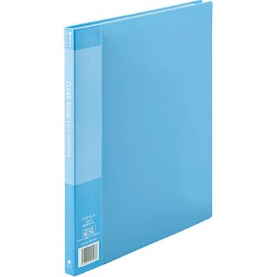ジョインテックス クリアーブック20P A4S青10冊 D047J-10BL　5箱（直送品）