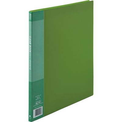 ジョインテックス クリアーブック10P A4S緑10冊 D046J-10GR 1セット(5箱)（直送品）