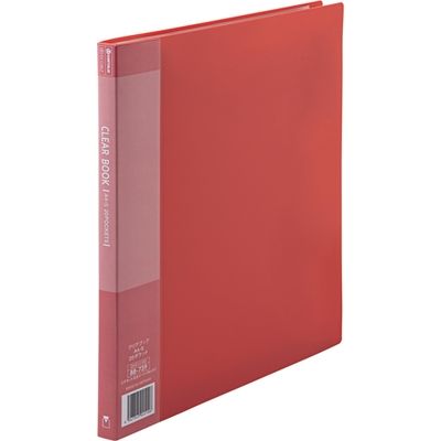 ジョインテックス クリアーブック20P A4S赤10冊 D047J-10RD　5箱（直送品）