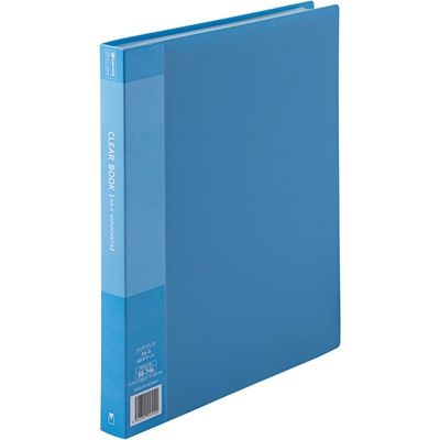 ジョインテックス クリアーブック40P A4S青10冊 D048J-10BL 1箱（直送品）