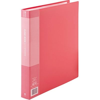ジョインテックス クリアーブック60P A4S赤10冊 D049J-10RD 1箱（直送品）