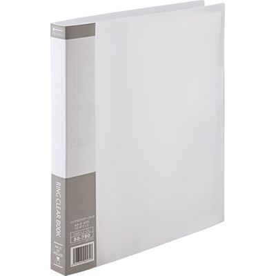 ジョインテックス リング式クリアーブック透明10冊D051J-10CL　5箱（直送品）