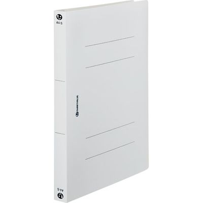 ジョインテックス PPフラットファイル厚綴A4S灰10冊 D080J-GY 1セット(5パック)（直送品）