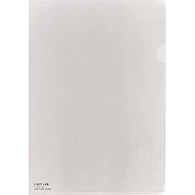 リヒトラブ クリヤーホルダー F-78-25 A4 透明 5枚 F-78-25(5) 5パック（直送品）