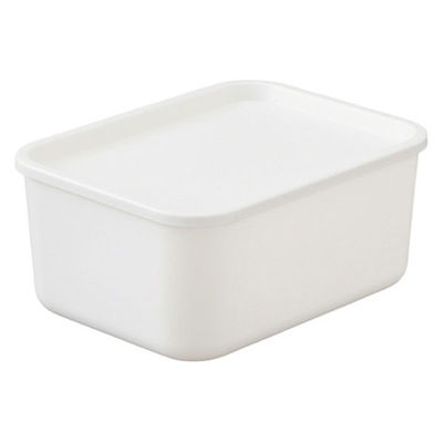 アイリスオーヤマ フタ付き積み重ねボックス29　ホワイト FTB-29 3個（直送品）