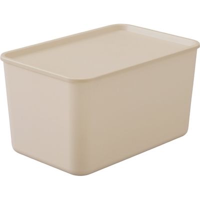 アイリスオーヤマ フタ付き積み重ねボックス45D ピンク FTB-45D 1セット(3個)（直送品）