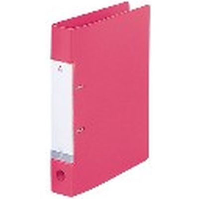 リヒトラブ Ｄ型リングファイルG2230 A4S 46mm 赤 10冊 G2230-3 1セット（直送品）