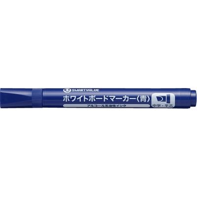 ジョインテックス WBマーカー 青 平芯 10本 H042J-BL-10 1セット(20箱)（直送品）