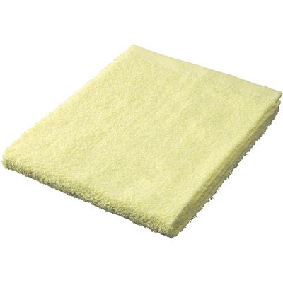 ジョインテックス カラータオル5枚入 イエロー N108J-YE 1セット(10パック)（直送品）