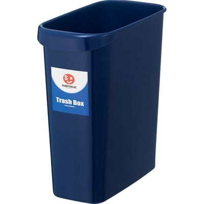 ジョインテックス 持ち手付きゴミ箱角型8L ブルー N154J-B5 1セット(5セット)（直送品）