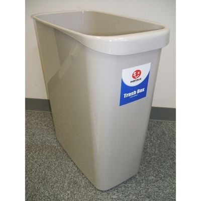 ジョインテックス 持ち手付きゴミ箱角型18L グレー N156J-G 1セット(10個)（直送品）