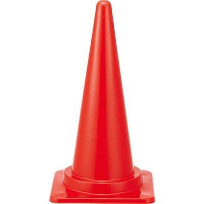 ジョインテックス 三角コーン 赤 N163J-R 1セット(20本)（直送品）