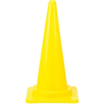 ジョインテックス 三角コーン 黄 N163J-Y　20本（直送品）