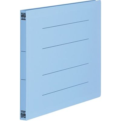 プラス PPフラットファイルA4E No.122P RBL10冊 1セット(3パック)（直送品）