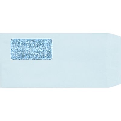 ジョインテックス 窓付封筒長3ブルー100枚テープ付 P029J-B 1セット(10パック)（直送品）