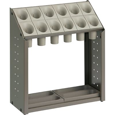 テラモト 傘立 UB-285-112-6 グレー 1台（直送品）