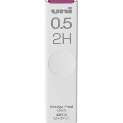 三菱鉛筆 シャープ替芯2H 0.5mm40本 ULS05402H 1セット(30個)（直送品）