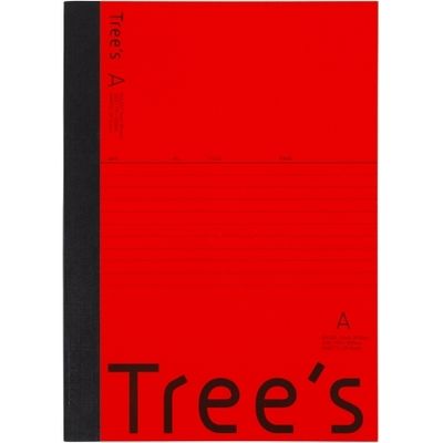 日本ノート Trees B5 A罫30枚 レッド 10冊 UTR3AR(10) 3セット（直送品）