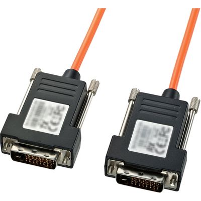 サンワサプライ DVI光ファイバケーブル（シングルリンク・30m） KC-DVI-FB30K 1本（直送品）