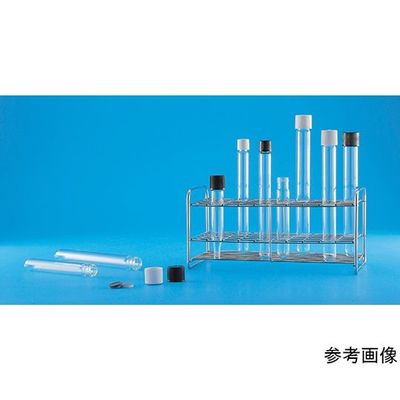 日電理化硝子 ねじ口試験管 STー20 FC・PTFEシリコン 30入 119313 1箱(30組) 64-7813-76（直送品）