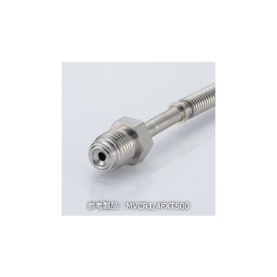 コスモ・テック VCR おす3/8 フレキシブルチューブ L=750 MVCR3/8FXT750 1個 63-1937-67（直送品）