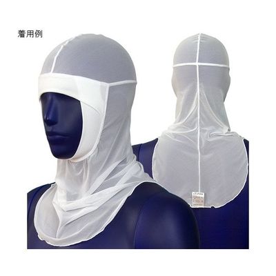 シゲモリ パワーネット ケープ Ver.2 ホワイト L ET7660V2-01 1組(10枚) 63-2583-80（直送品）