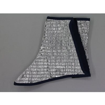 福徳産業 銀の脚絆 #9653 1枚 63-2887-43（直送品）