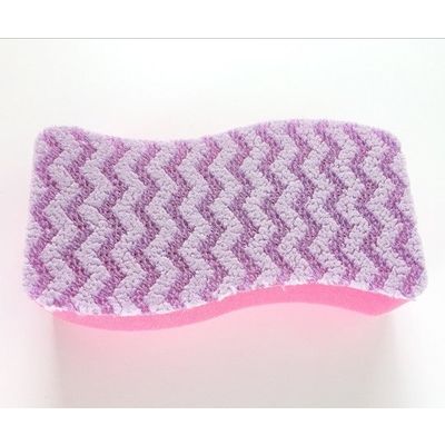 アイセン フッ素ガード洗浄スポンジ ピンク GP041 1ケース(10個) 63-6326-07（直送品）