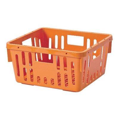 江部松商事 PP 食器かご 8400 オレンジ 63-7221-70 1個（直送品）