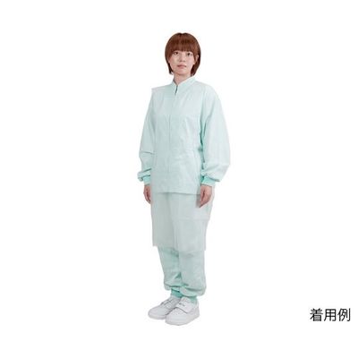 川西工業 ポリエチエプロンスタンダード 50枚入 ホワイト M 4441 1パック(50枚) 63-7944-38（直送品）