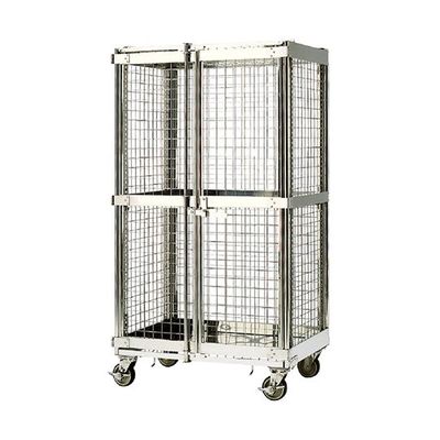 テックサス ステンレスセキュリティーカート SEC-1D 1台 64-0785-49（直送品）