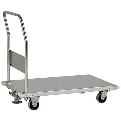 テックサス ステンレス台車(フロアストッパー付) LD-7545D-FS 1台 64-0785-94（直送品）