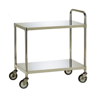 テックサス ステンレスワゴン 2段タイプ WG2-N7545D 1台 64-0786-25（直送品）